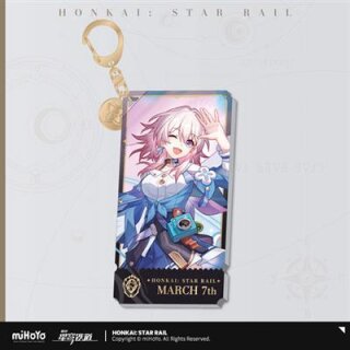 Honkai: Star Rail Character Keychain - March 7th