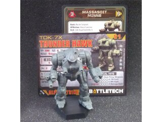 Solo Mech: Inner Sphere 100T Thunder Hawk 7S/7X