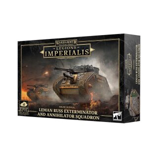 Legions Imperialis: Schwadron Leman Russ Exterminator und Leman Russ Annihilator