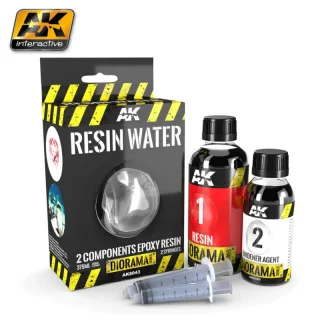 AK Terrains Resin Water - 2 Component Epoxy (375mL)