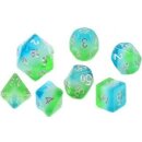 Sirius Dice: Dice Set - Blue Hawaiian (7)