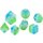 Sirius Dice: Dice Set - Blue Hawaiian (7)