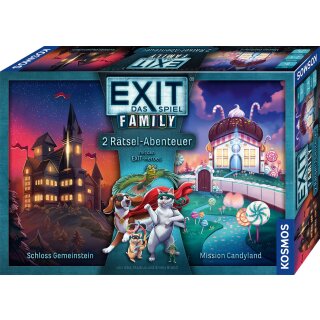 EXIT - Das Spiel Family: Schloss Gemeinstein/Mission Candyland