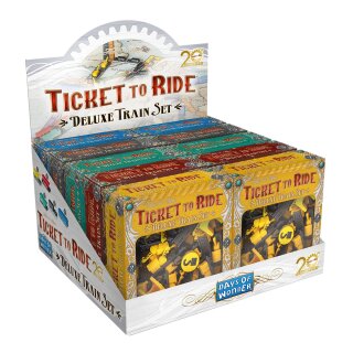 Zug um Zug: Deluxe Train Set 3 (Rot)