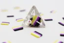 Nonbinary Flag RPG Dice Set (7)