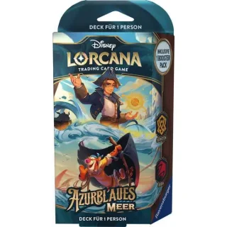 Disney Lorcana: Azurblaues Meer Starterdeck Jim Hawkins & Tigger