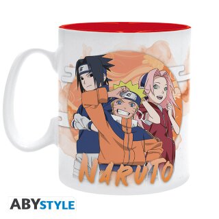 NARUTO SHIPPUDEN - Mug - 460 ml - Past and present