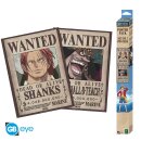 ONE PIECE - Set 2 Posters Chibi 52x38 - Wanted Shanks...
