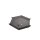 Gamegenic - Magnetic Dice Tray Hexagonal Black&Gray