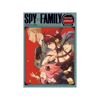 Spy x Family - Malbuch: Operation Ausmalen