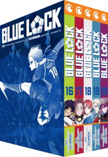 Blue Lock, Band 16 - 20 im Sammelschuber