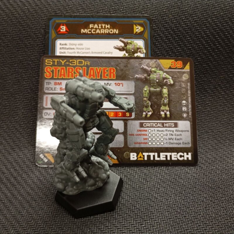 Solo Mech: Inner Sphere 50T Starslayer 3Dr /4C (Jumping), 9,00