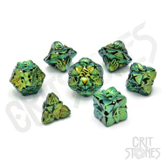 Feywild Charm Metal RPG Dice Set
