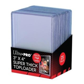 Ultra Pro 3" x 4" Super Thick Toploader
