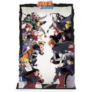 NARUTO SHIPPUDEN - Acryl® Diorama - Group fight