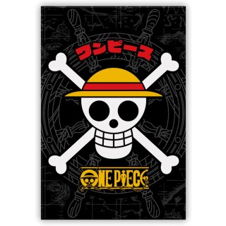 ONE PIECE - Standard Magnet - Strawhat Skull