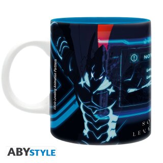 SOLO LEVELING - Mug - 320 ml - Leveled Up !