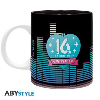 HATSUNE MIKU - Mug - 320 ml - Happy 16th Birthday Mi
