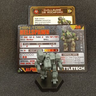 Solo Mech: Inner Sphere 45T Hellspawn 7D/10SR