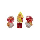 Würfelset Transparent: Nebula Sunset Cloud (7)