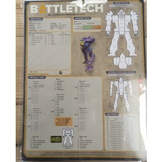 BattleTech: Premium Record Sheets Mercenaries Kickstarter