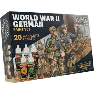 The Army Painter: Warpaints Fanatic Historical: WWII German Paint Set
