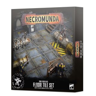 Necromunda - Zone Mortalis: Bodenplattenset / Floor Tiles (4 Stück)