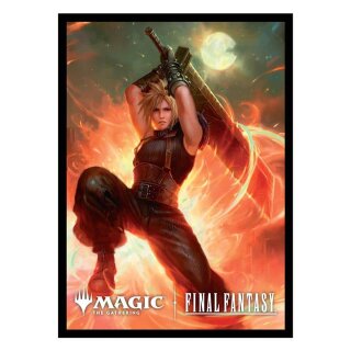 Final Fantasy 100ct Deck Protector Sleeves Commander A Cloud (100 Sleeves)