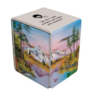 Ultra Pro - Bob Ross: Mighty Mountain Lake Alcove Flip Deck Box