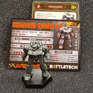 Solo Mech: Clan 45T Shadow Hawk IIc Standard/11