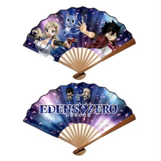 Edens Zero - Rebecca, Happy & Shiki - Bamboo Fan