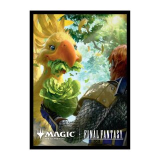 UP - MTG: Final Fantasy 100ct Deck Protector Sleeves v8 "Chocobo" for Magic: The Gathering  (100 Sleeves)