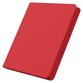 Ultimate Guard 12-Pocket QuadRow ZipFolio XenoSkin Red