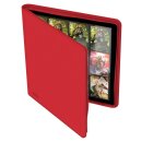 Ultimate Guard 12-Pocket QuadRow ZipFolio XenoSkin Red
