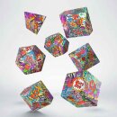 Full Art Dice Set: Graffiti