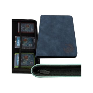 Payashell: Caratex Zip-Up Album - 18-Pocket Night Blue