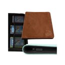 Payashell: Resiplush Zip-Up Album - 24-Pocket Brown