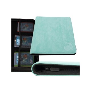 Payashell: Resiplush Zip-Up Album - 24-Pocket Turquoise