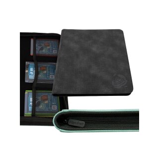 Payashell: Caratex Zip-Up Album - 24-Pocket Black