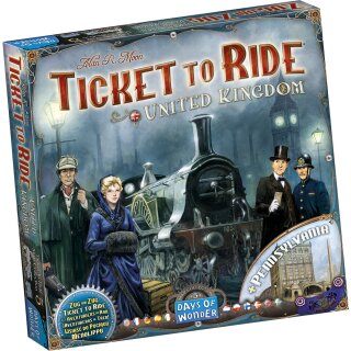 Zug um Zug: Vereinigtes Königreich & Pennsylvania (Map Collection 5)