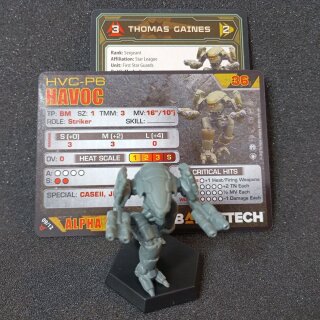 Solo Mech: Inner Sphere 35T Havoc P6/P7