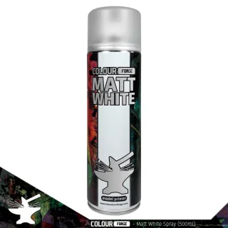 Colour Forge Spray: Matt White (500ml)