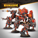 Warmachine: Khador SKS-6 Command Cadre (HIPS)