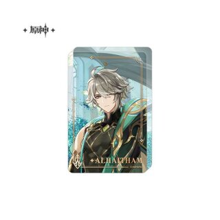 Genshin Impact - Acrylic Ornament with Glitter / Quicksand Effect - Alhaitham - 65x100mm