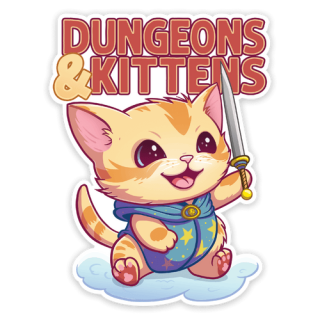 Dungeons & Kittens Deluxe Notebook