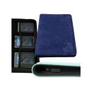 Payashell: Resiplush Zip-Up Album - 18-Pocket Indigo