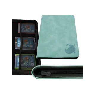 Payashell: Caratex Zip-Up Album - 18-Pocket Turquoise