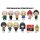 Sakamoto Days 3D PVC-Taschenanhänger Series 1
