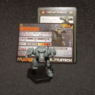 Solo Mech: Clan 50T Wendigo