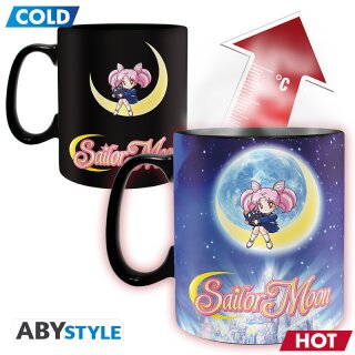 SAILOR MOON - Mug Heat Change- 460ml- Sailor & Chibi